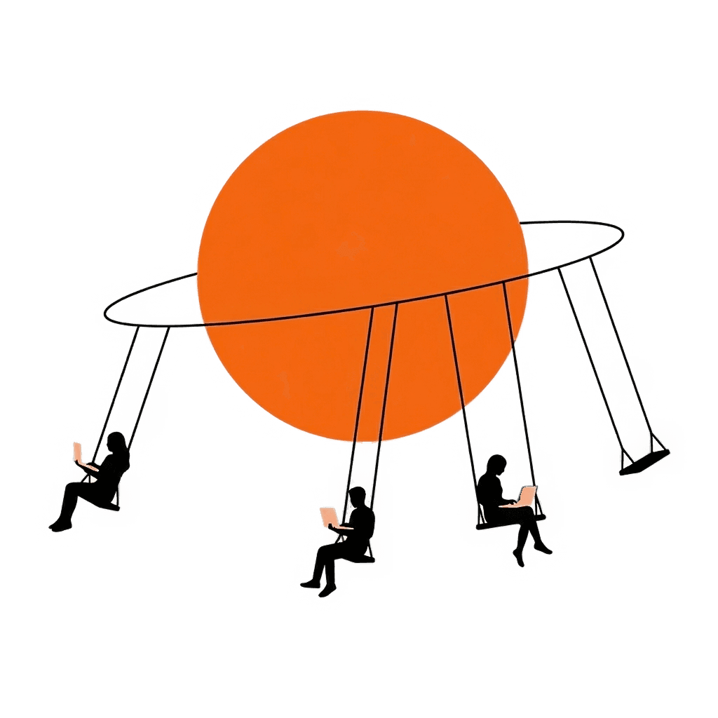 Иллюстрация экрана обучения Slovo